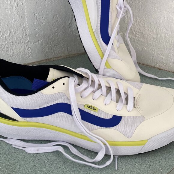 Vans Men's 11.5 UltraRange Exo True White Multi Blue Green Striped VN0A4U1KBOY - Picture 4 of 12